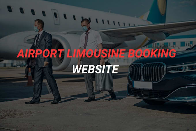 design limousine, chauffeur and taxi booking website with reservation form