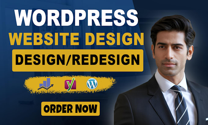 do website design, setup, custom wordpress blog development with SEO