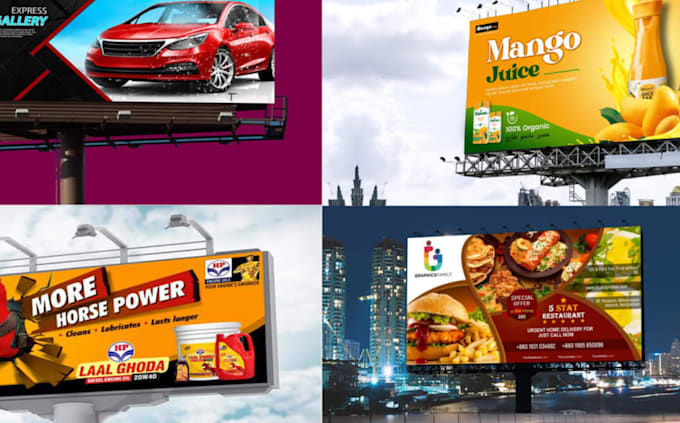 Sign Boards Hd Design a billboard, yard sign, signage, signboard, vinyl sign, or ...
