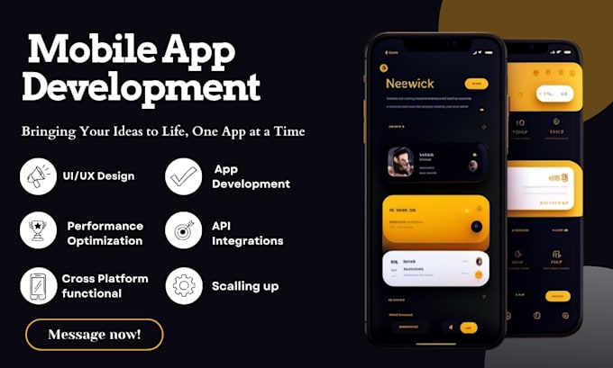 develop adalo mobile app, bubble native app, ai mobile app, glide, softr app,