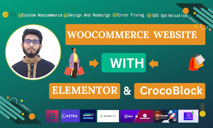 create online store with woocommerce