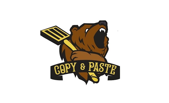 design mascot cooking show and a kitchen set logo