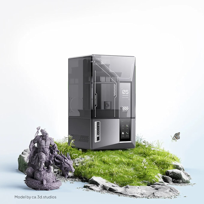3d resin print your stl file and or project and or miniature