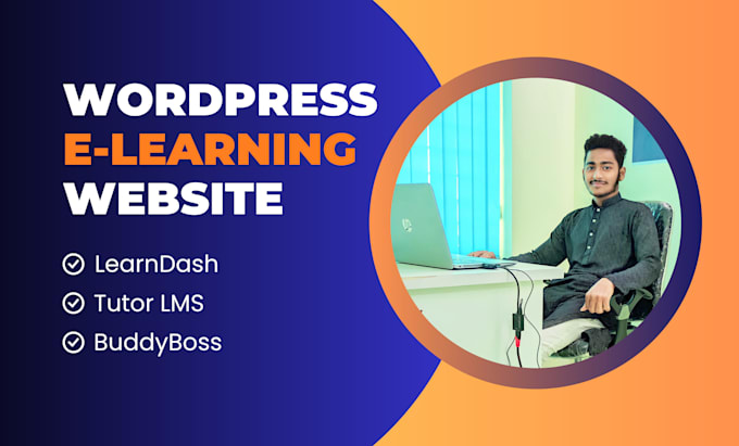 create a high quality wordpress lms and elearning website