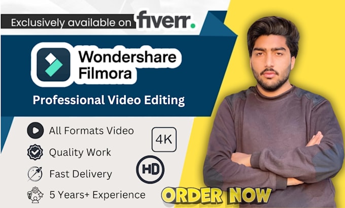 do professional video editing using wondershare filmora