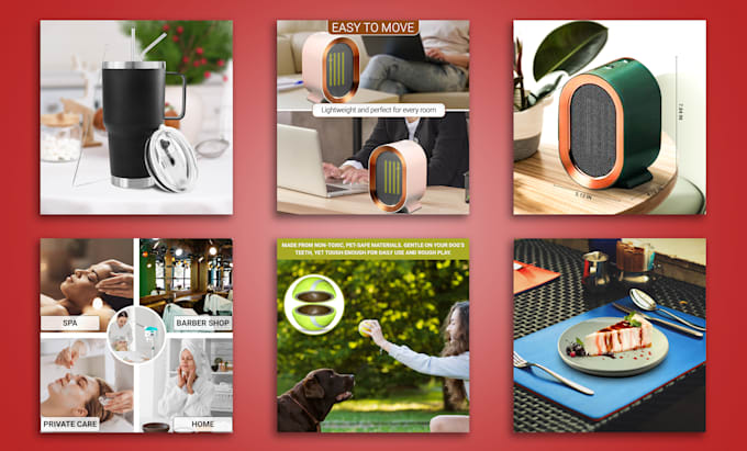 do amazon product listing design, product infographic and photography editing
