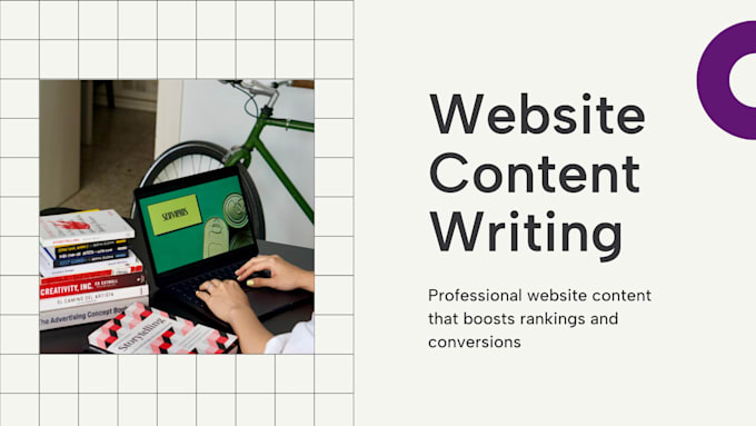 write SEO optimized content for your website