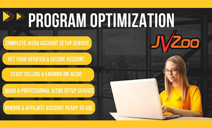 create and setup your jvzoo account professionally