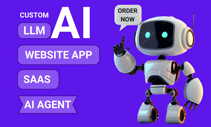 do ai saas ai website ai app developer ai agent ai chatbot custom ai llm