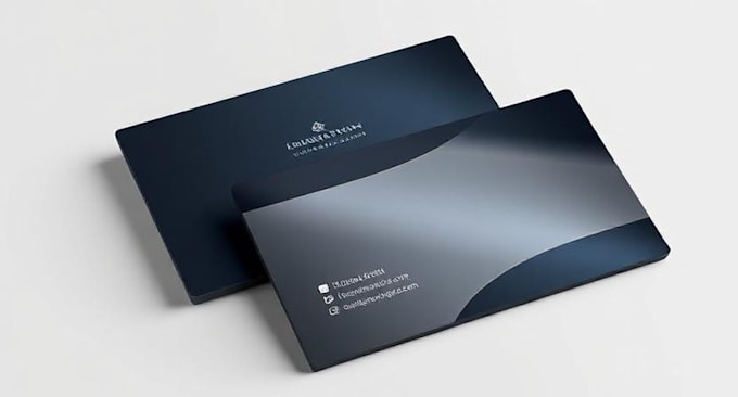 create professional business card design ,custom and modern