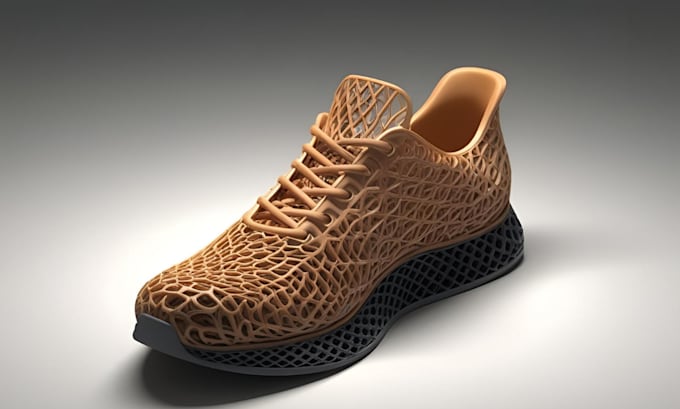 Model 3d printable shoe 3d sole stl 3d shoe prototype 3d insole model