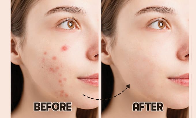 do natural skin retouching without over smoothing