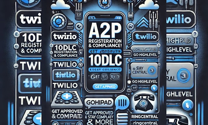 get you approved for a2p 10dlc twilio gohighlevel sms and ringcentral tcr