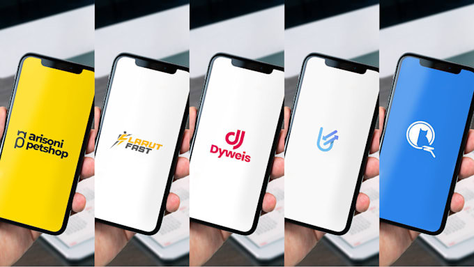 make simple app logo with free business card design