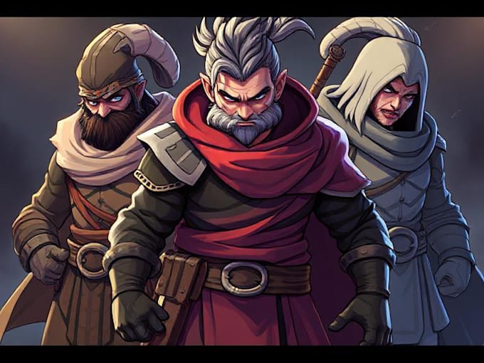 create a high quality characters for your game