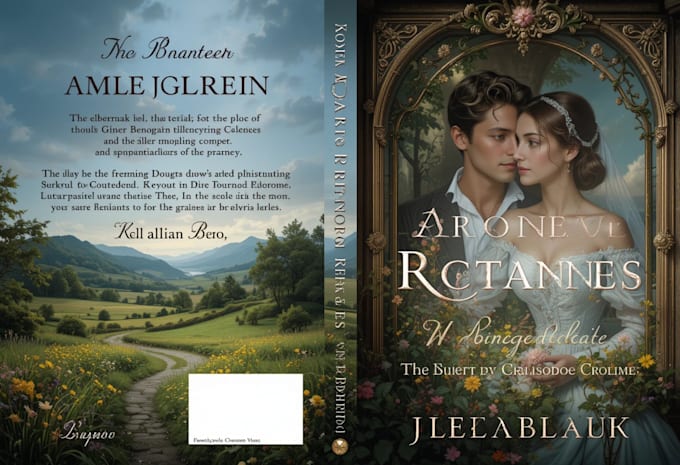 design a cover for your historical romance book