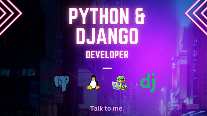 develop custom python django web applications with responsive design