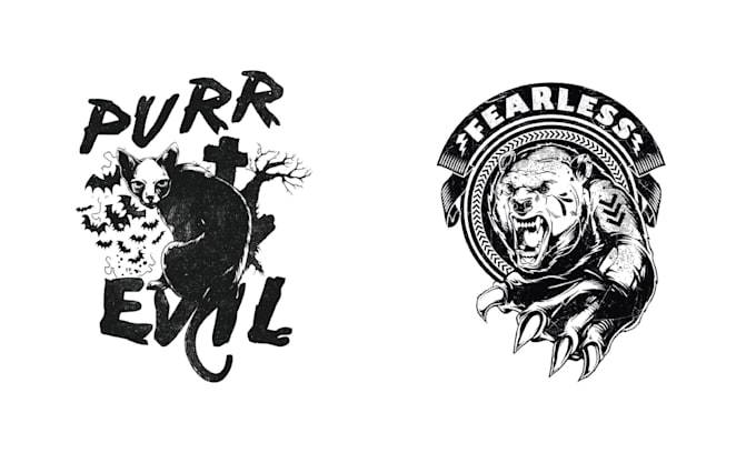 make custom animal skull t shirt horror logo