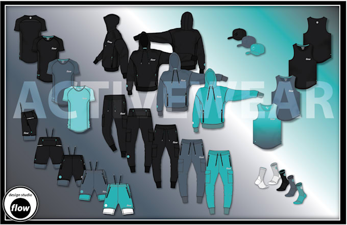 design an amazing activewear collection
