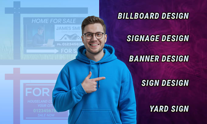 do billboards, banners, and signage design