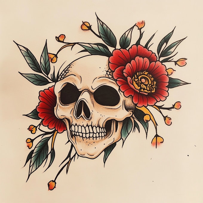 authentic american traditional tattoo for you