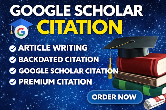 increase and backdate google scholar citation using researchgate and journal