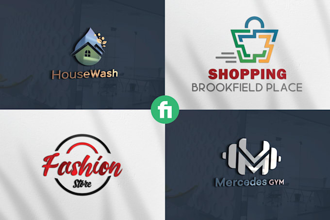 make custom minimalist business logo design and redesign