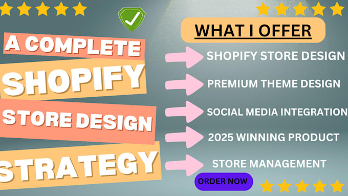 build shopify dropshipping store, shopify website and create shopify store