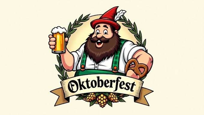 create outstanding oktoberfest logo with express delivery