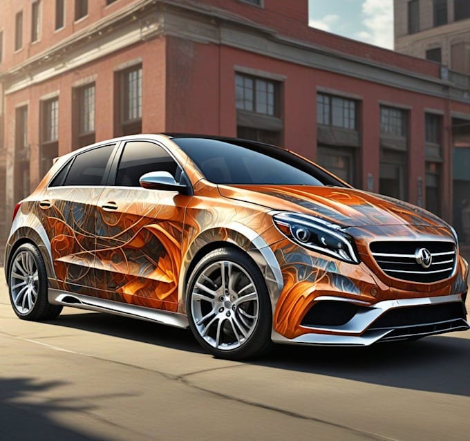 do professional commercial personal car wrap design, custom
