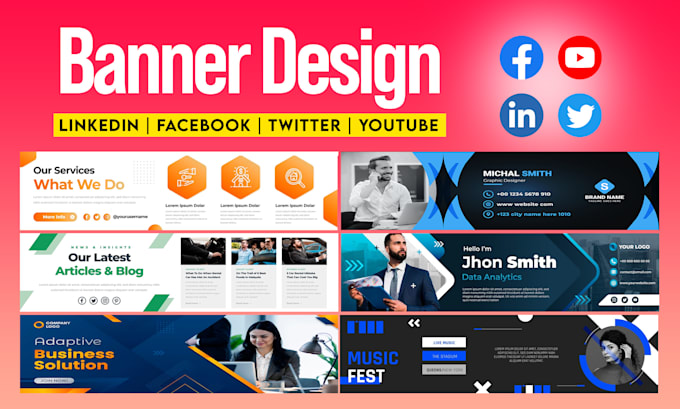 do outstanding linkedin cover banner design