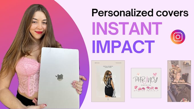 design instagram highlight covers for your stories