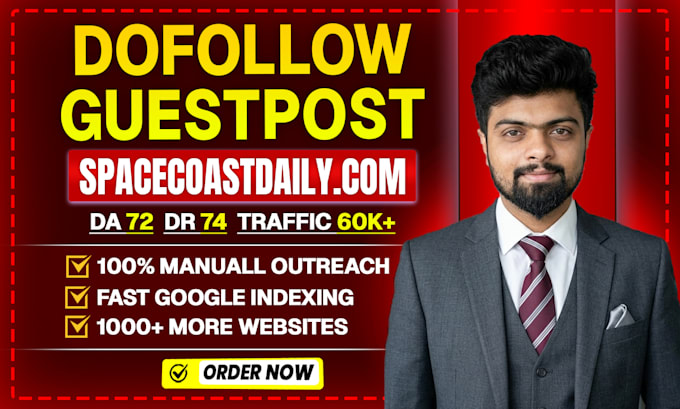 publish guest post on space coast daily with dofollow SEO backlinks