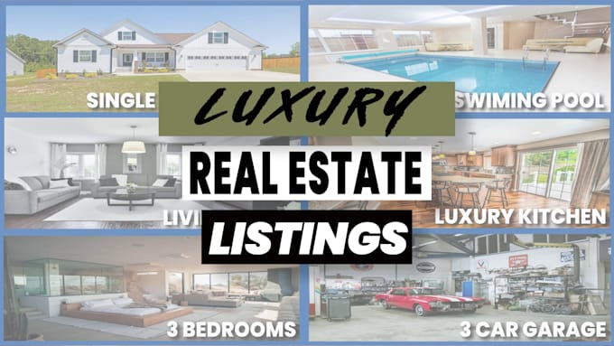 make a luxurious real estate listing video