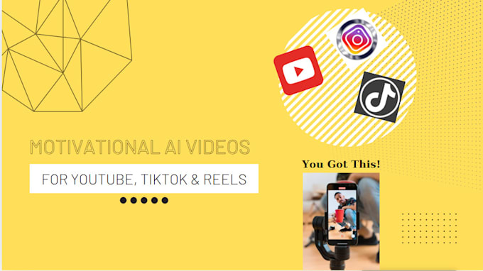 Create motivational ai generated youtube shorts,tiktok vids and reels ...