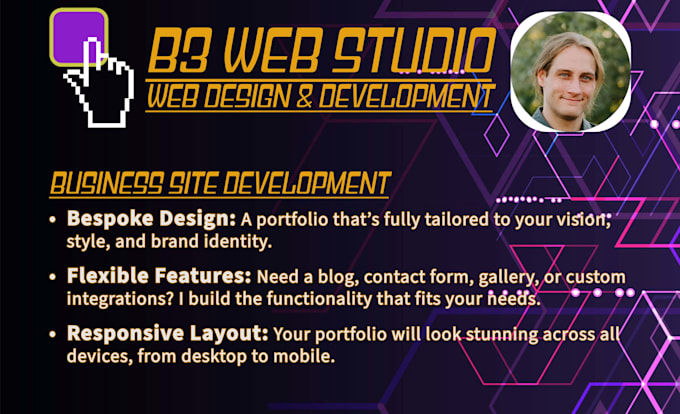 build a business landing page