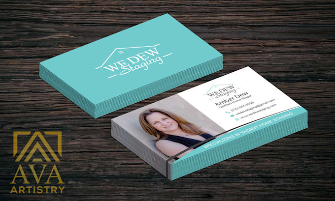 design professional and eye catching business cards