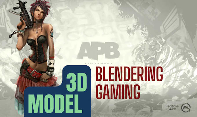 3d character animation blender rigging rendering for movie, video, ads, game