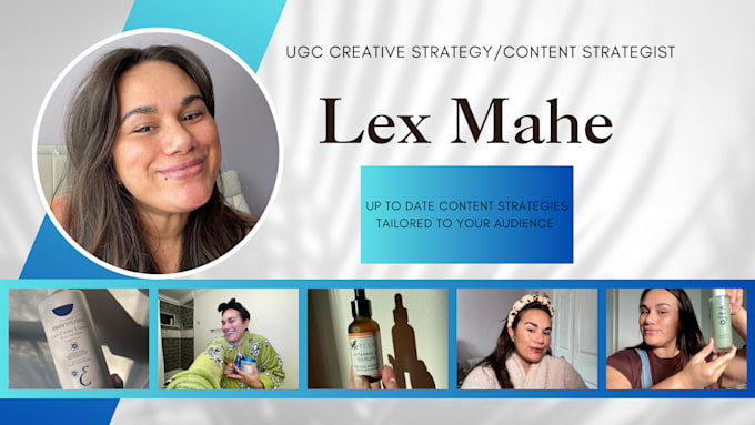 create a ugc creative strategy plan for your brand