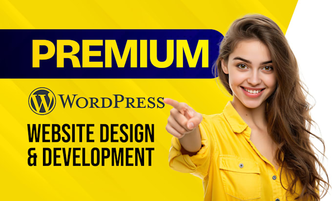 do wordpress website development, business website, design wordpress website