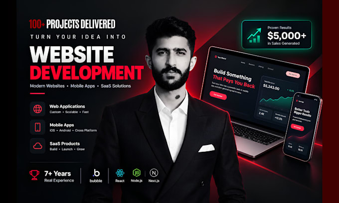 be your bubble io developer, bubble website, bubble mvp, bubble saas web app