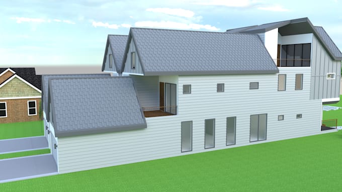 provide complete architectural details in revit