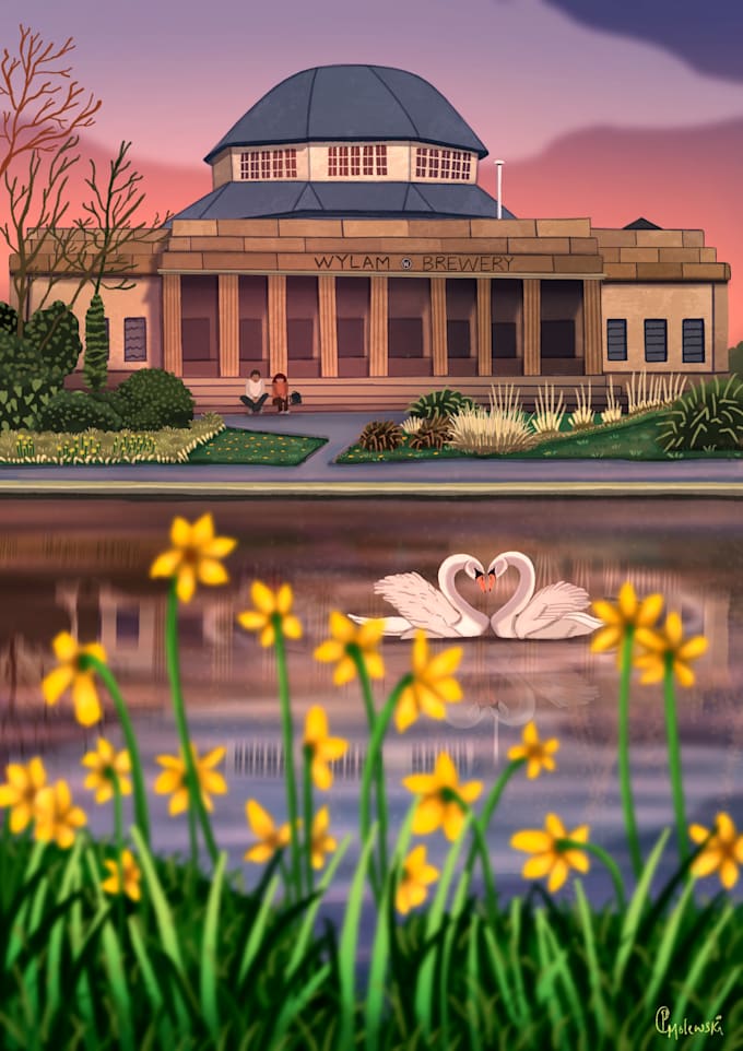 turn your photo or story into a custom illustration