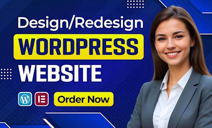 design a professional wordpress website or web design
