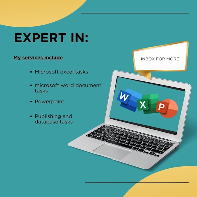 do advanced excel and powerpoint tasks for you