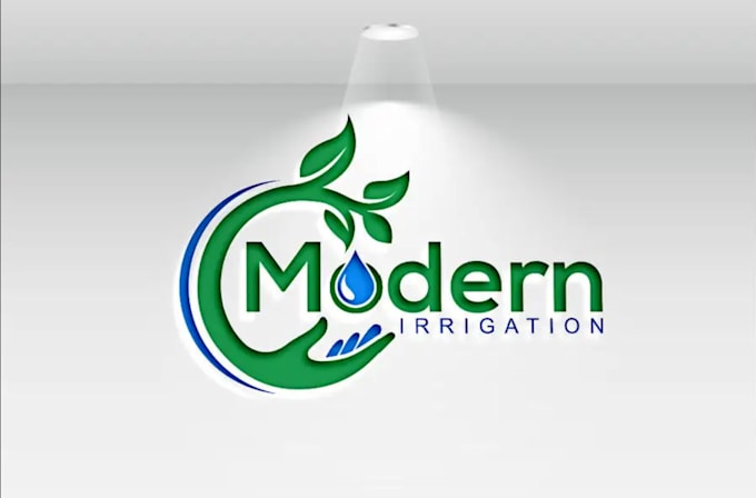 create wonderful and excellent irrigation logo design