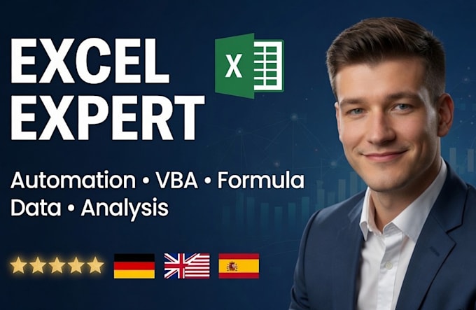 create excel formulas, vba macros, charts and correct errors