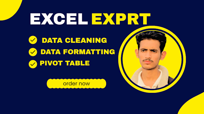 do ms excel or CSV data cleaning and anlysis formatting