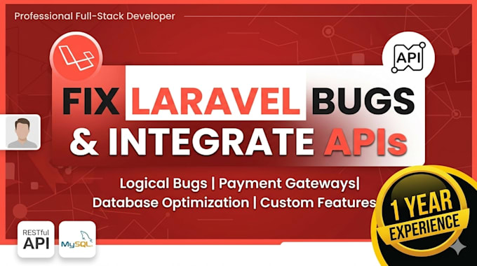 integrate restful apis or fix PHP laravel issues