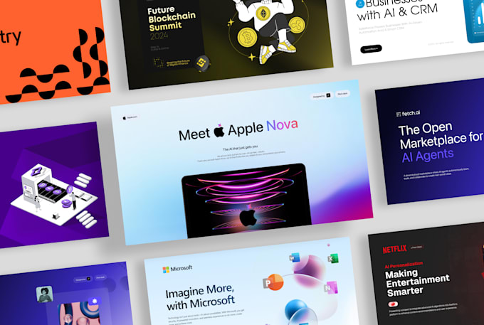 design professional powerpoint presentation and investor pitch deck